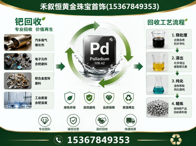 常州禾叙恒黄金珠宝首饰展示图